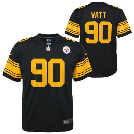 Steelers TJ Watt Youth Nike Color Rush Game Jersey