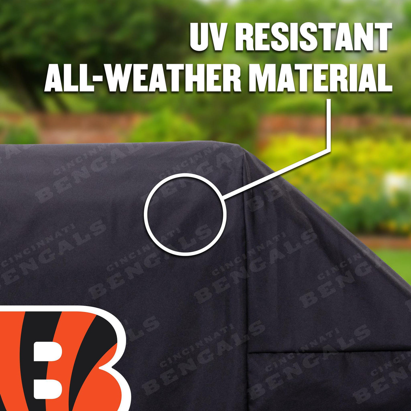 Bengals Heavy Duty Grill Cover