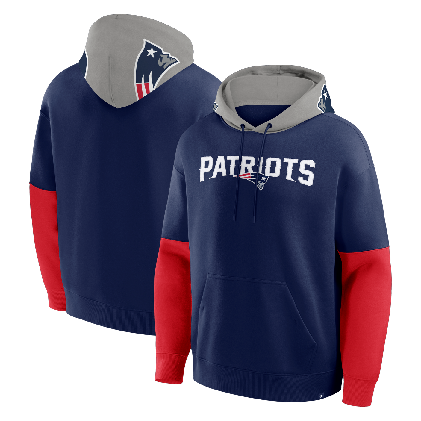Patriots 2025 Men's Fanatics Helmet Fleece Sweatshirt