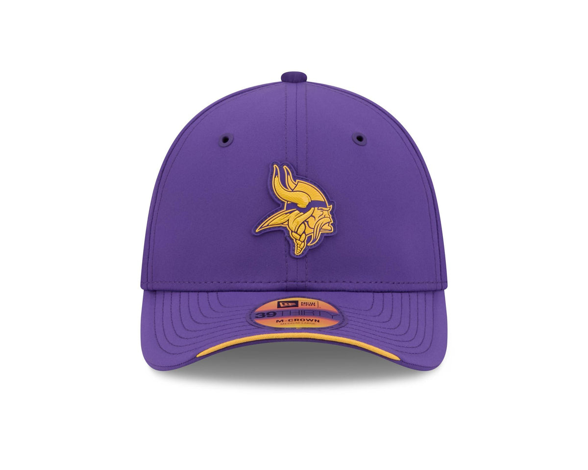 Vikings 2026 New Era Men's 39THIRTY Sideline Hat Pro Football Hall of Fame