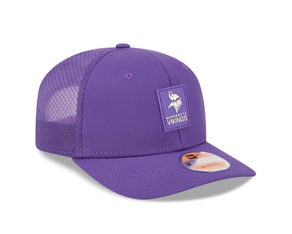 Vikings 2025 New Era Men's 9SEVENTY Sideline Hat Pro Football Hall of Fame