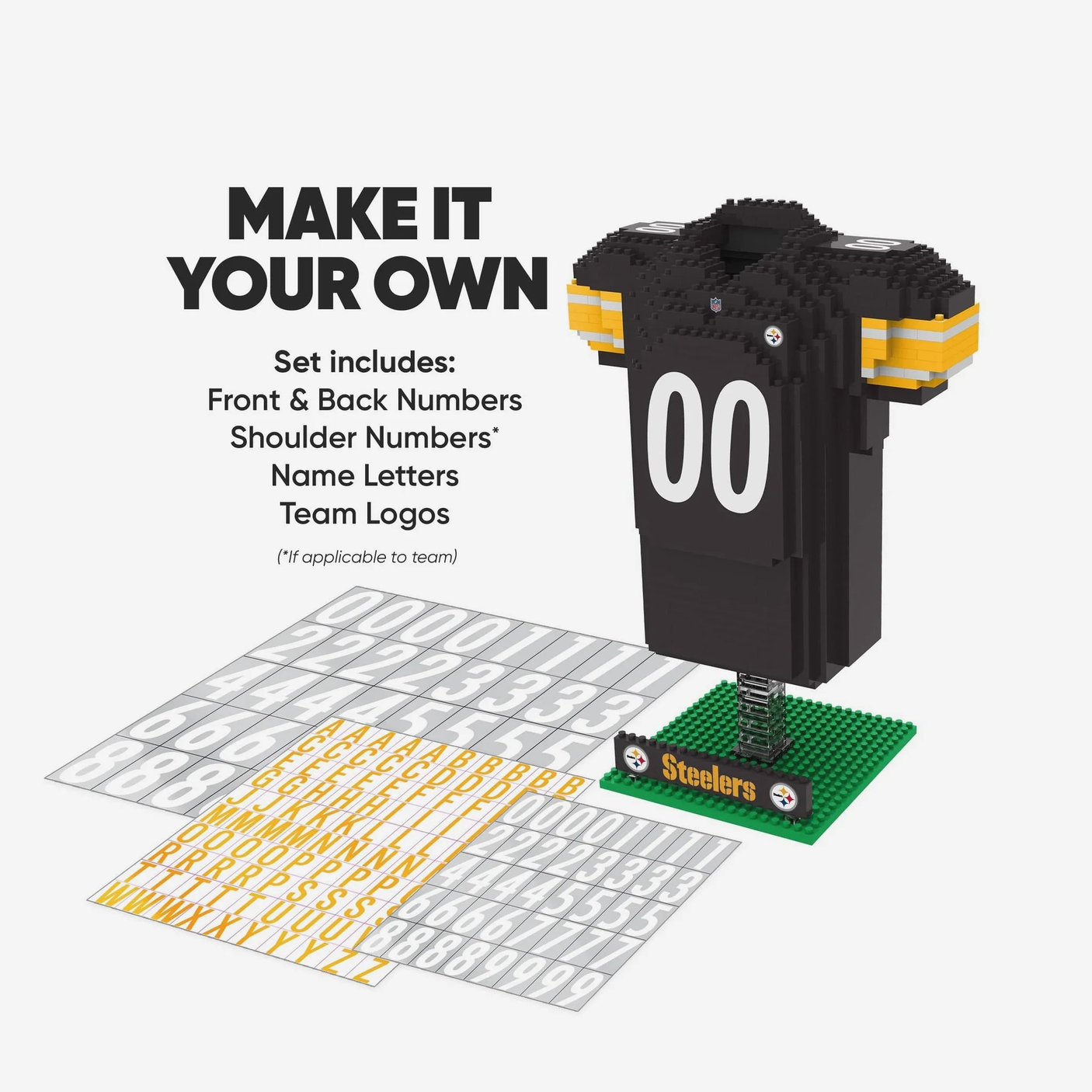 Steelers 3D Brxlz Jersey