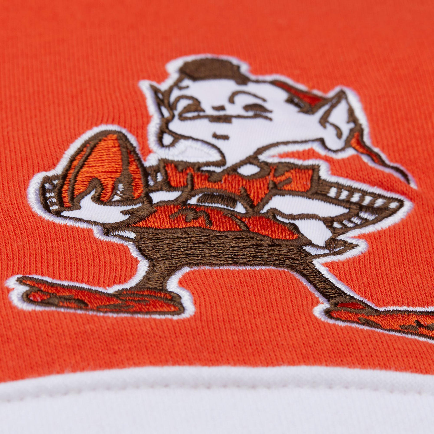 Browns Mitchell & Ness Men's NFL Head Coach Sweatshirt