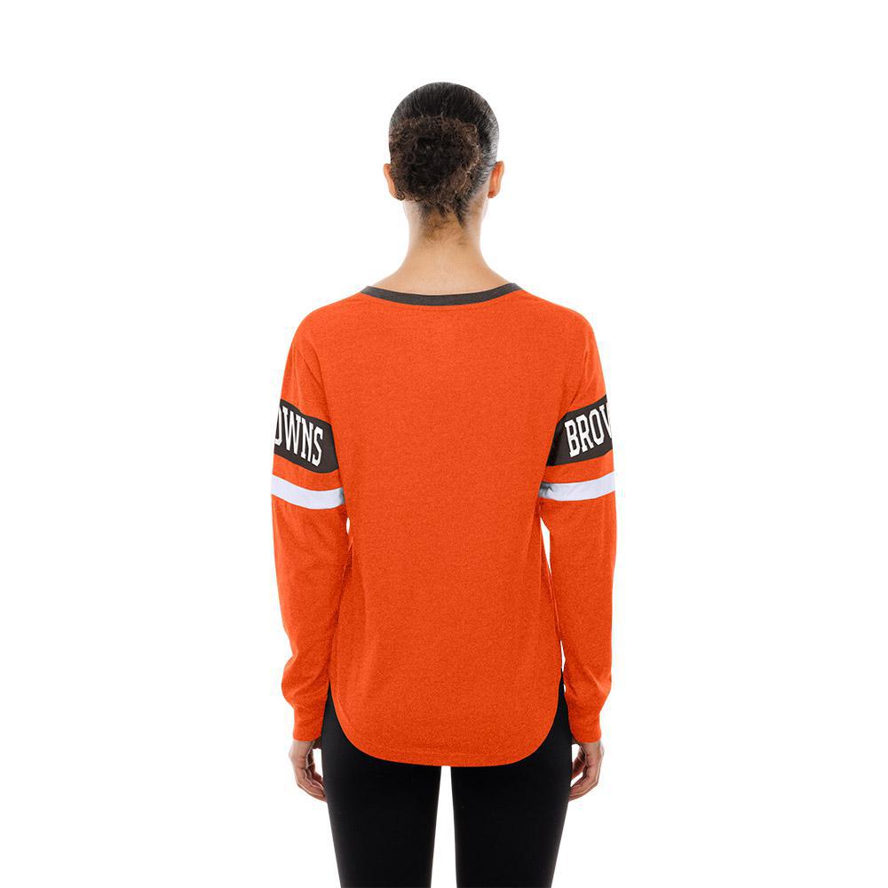 Browns 2025 New Era Women's Long Sleeve T-Shirt