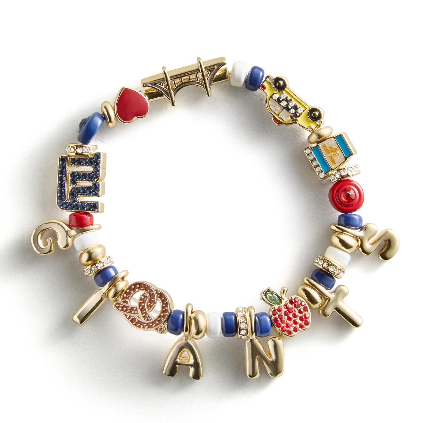 Giants Motif Beaded Bracelet