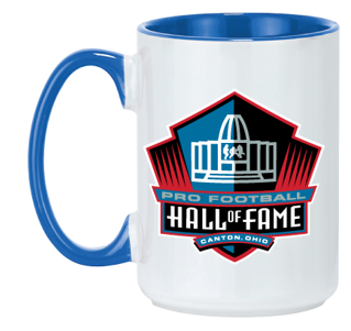Hall of Fame 15oz El Grande Blue Mug Pro Football Hall of Fame