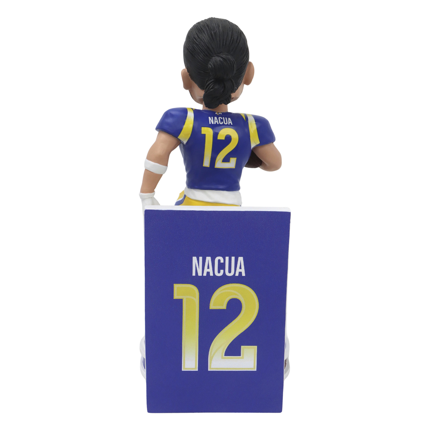 Rams Puka Nacua 8 Inch Banner Series Bobblehead