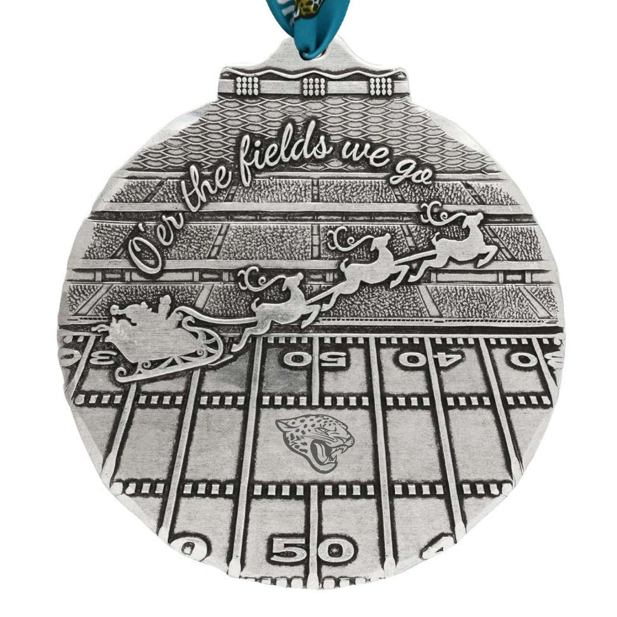 Jaguars O'er The Fields We Go Ornament