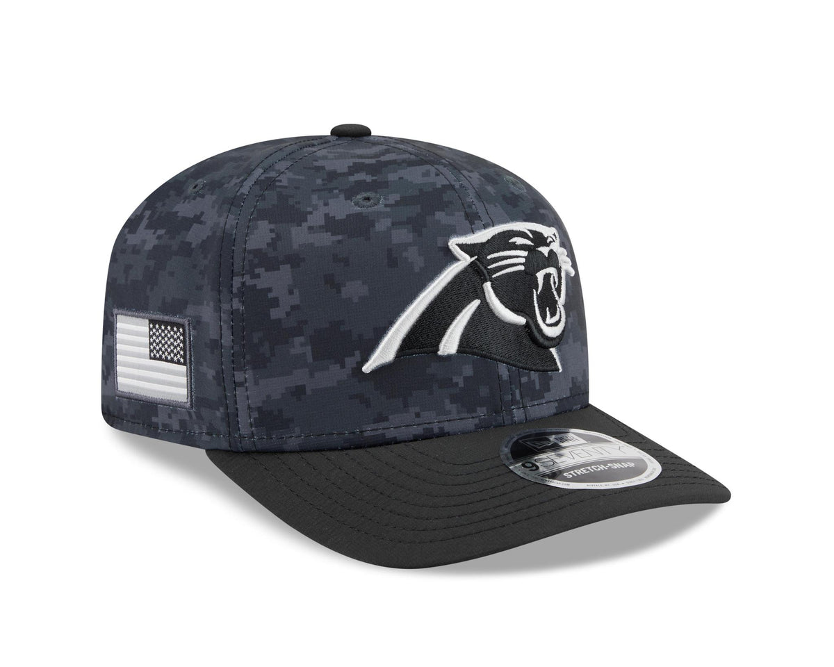 Panthers 2026 New Era Men's 9SEVENTY Salute to Service Hat Pro Football Hall of Fame