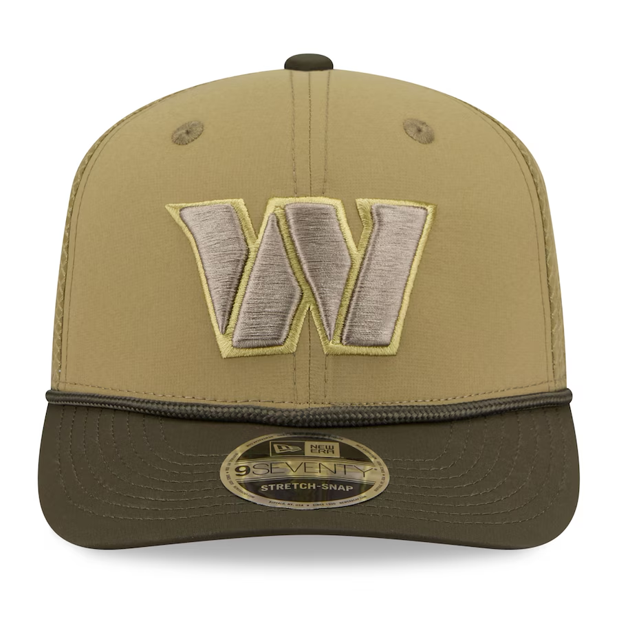 Commanders 2025 New Era Men's 9SEVENTY Salute to Service Hat