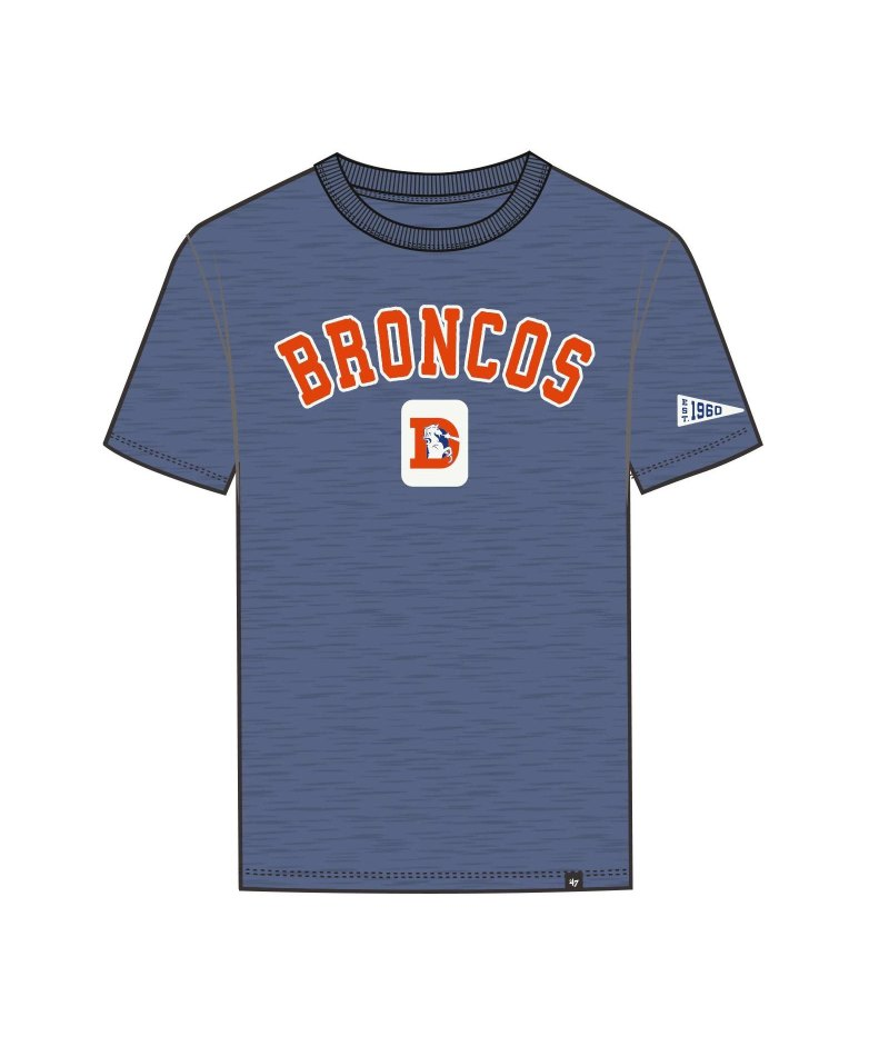 Broncos 2026 '47 Brand Men's Historic Heavy Slub T-Shirt