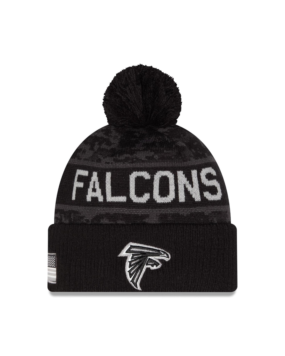 Falcons 2026 New Era Men's Salute to Service Knit Pro Football Hall of Fame