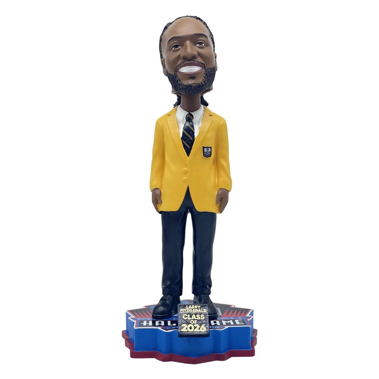 Larry Fitzgerald Limited Edition Class of 2026 Gold Jacket Bobblehead ***PREORDER / READ DESCRIPTION***