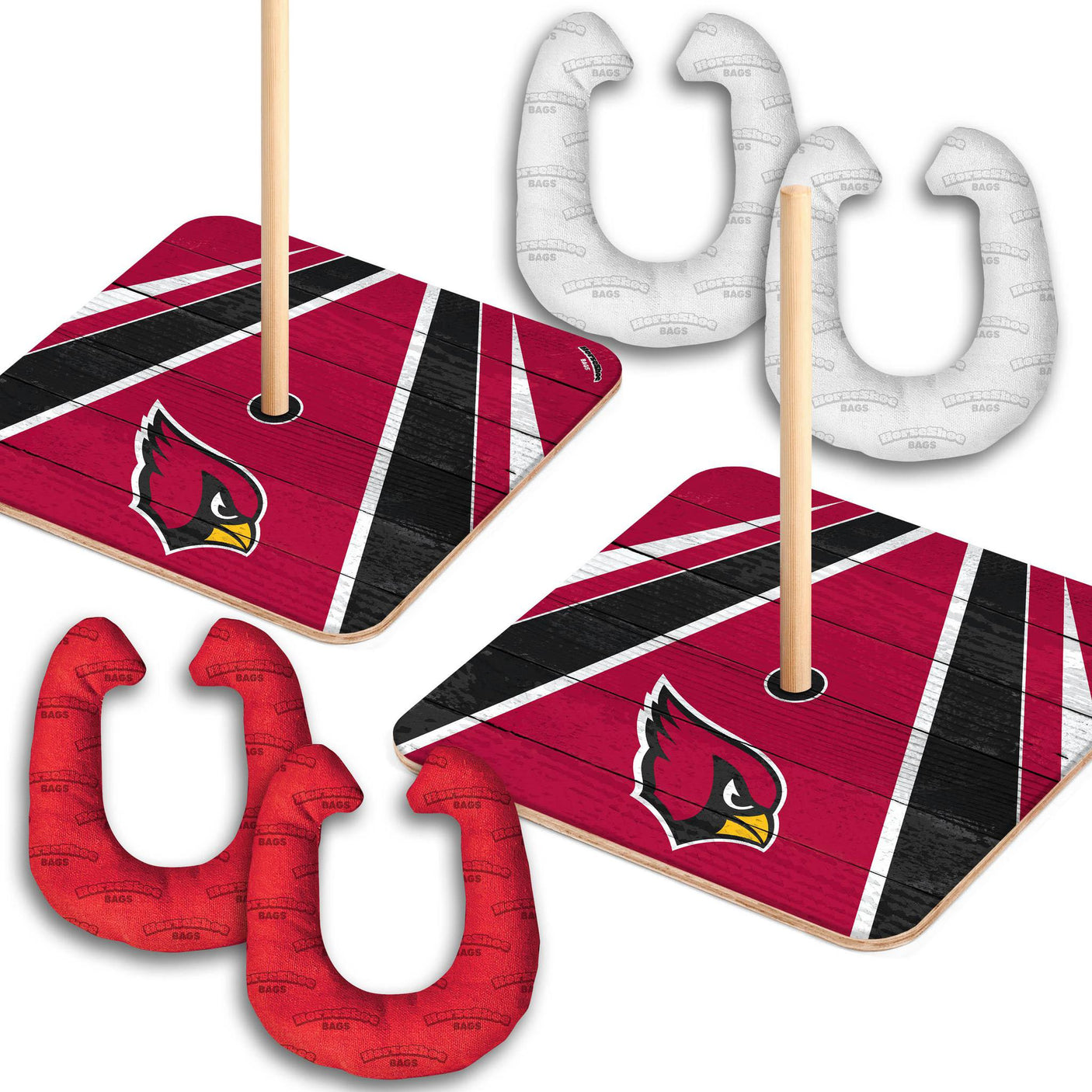 Cardinals HorseShoe Bags