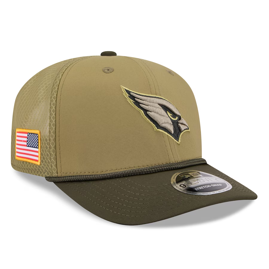 Cardinals 2025 New Era Men's 9SEVENTY Salute to Service Hat