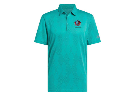 Hall of Fame Men's Adidas Teal Ultimate365 Textured Polo