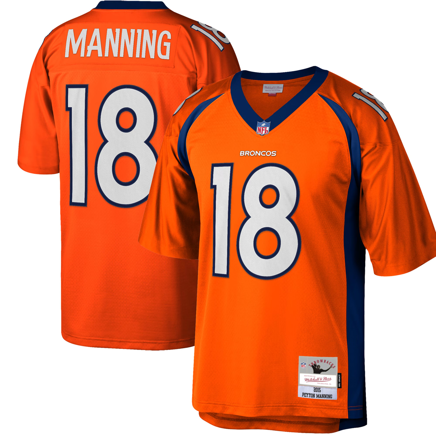 Broncos Peyton Manning Men's Mitchell & Ness Legacy Jersey 2015