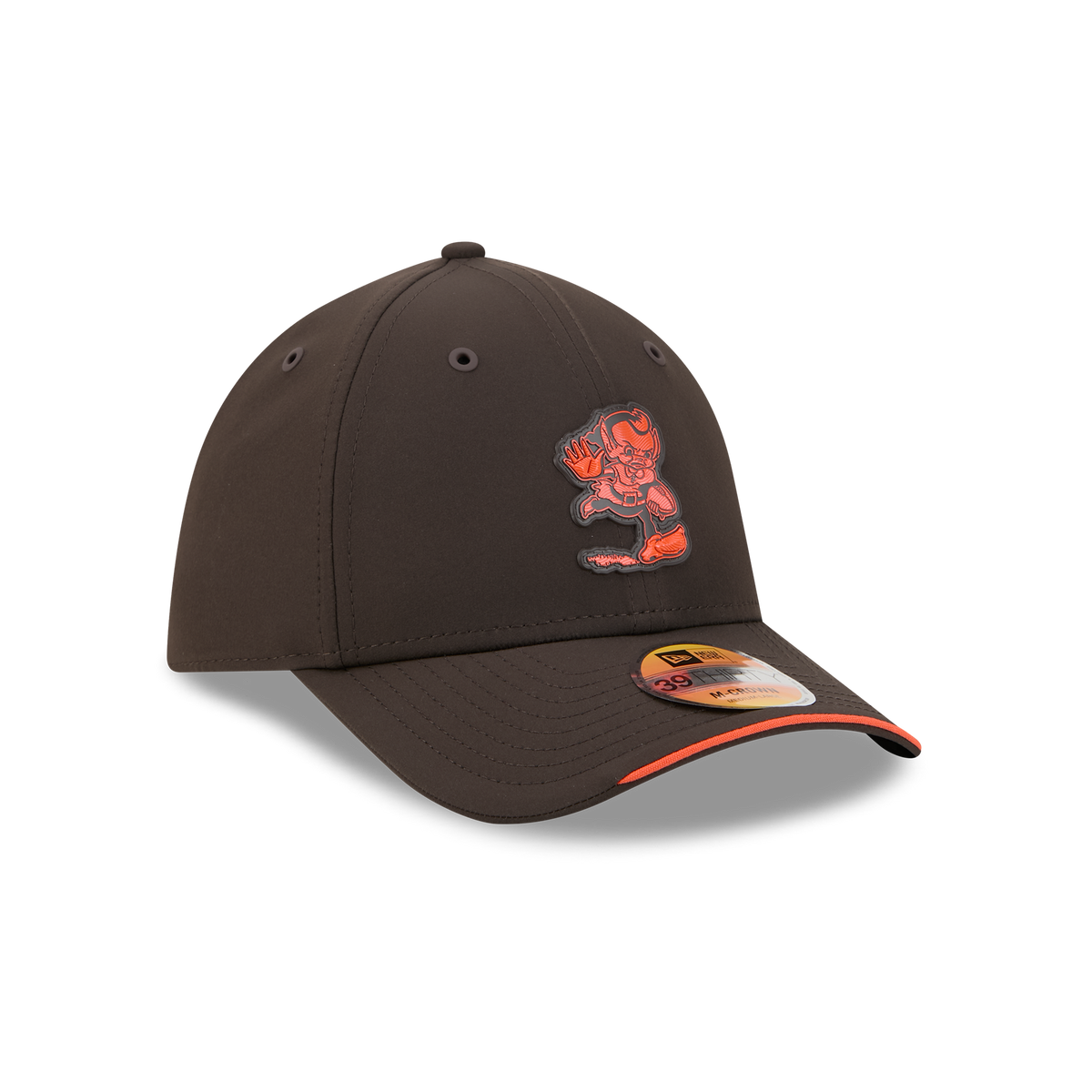 Browns 2026 New Era Men's Alternate 39THIRTY Sideline Hat Pro Football Hall of Fame