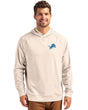 Lions Cutter & Buck Men's Adapt Eco Heather Hooded Pullover