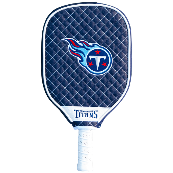 Titans Quilted Pickleball Paddle Cover Pro Football Hall of Fame