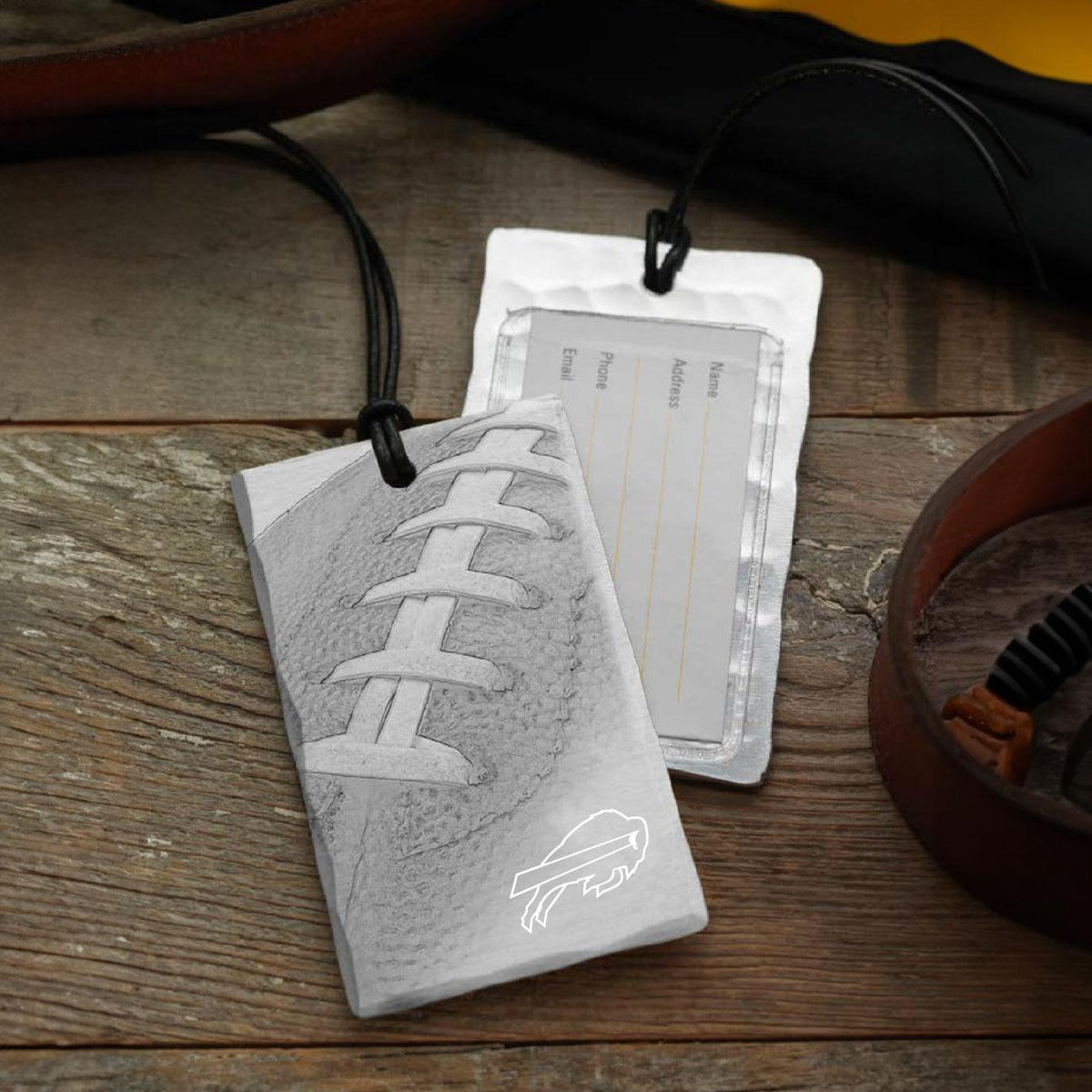 Bills Football Bag Tag