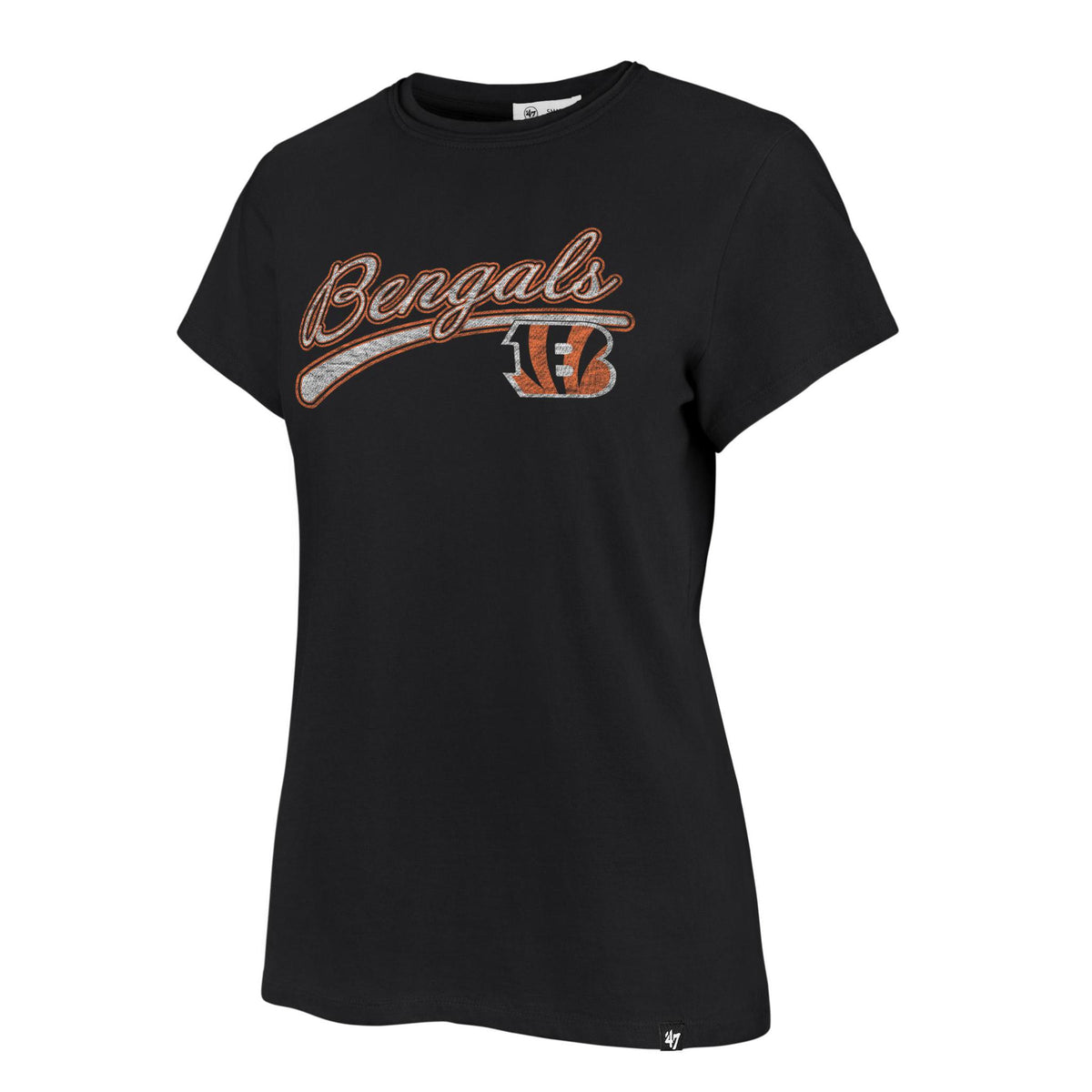Bengals Women's '47 Believer Frankie T-Shirt Pro Football Hall of Fame