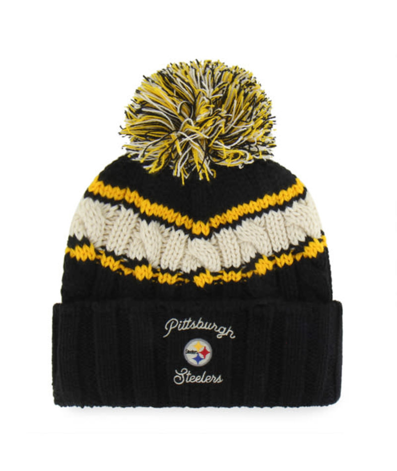 Steelers 2025 '47 Brand Men's Historic Emma Cuff Knit