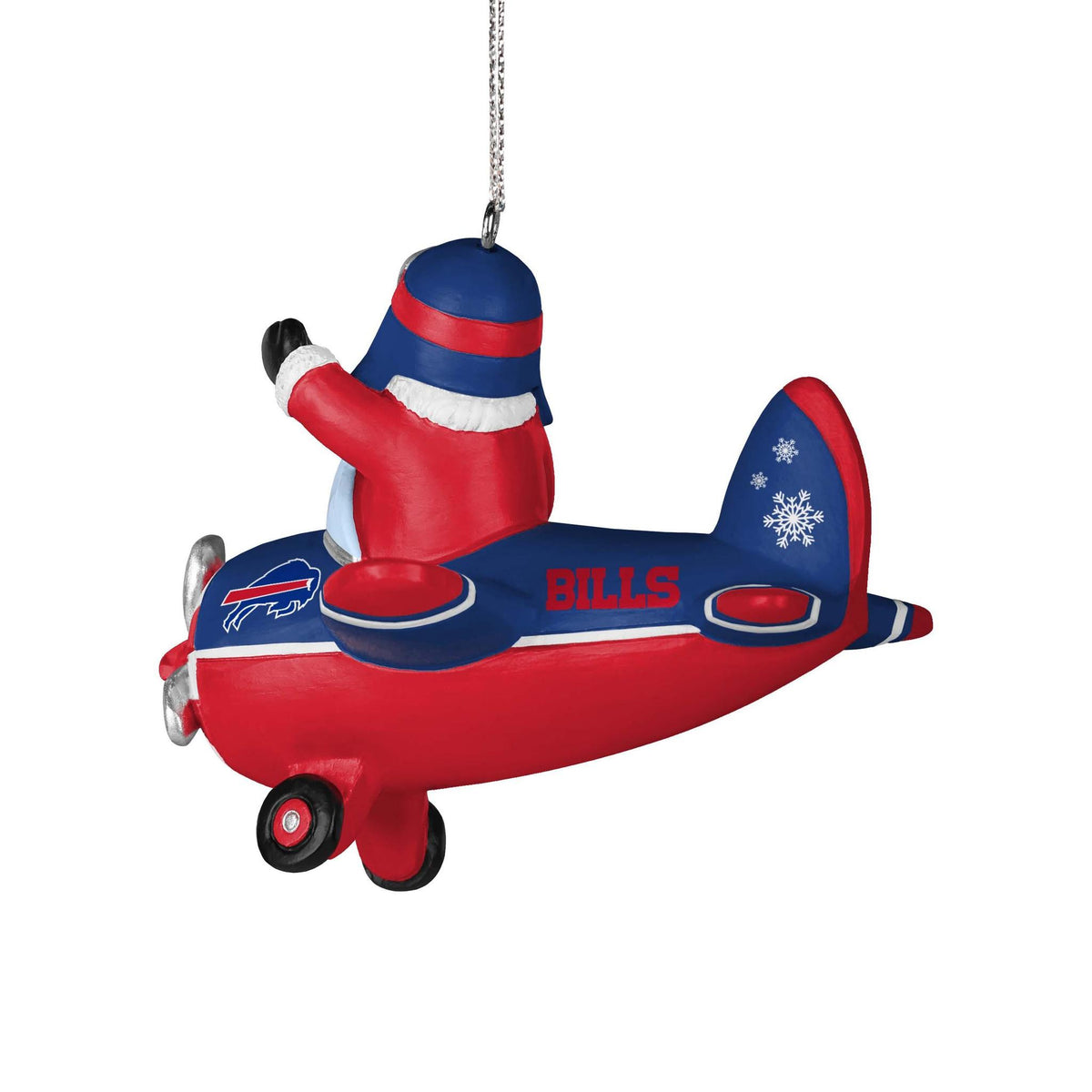 Bills Santa Airplane Ornament Pro Football Hall of Fame