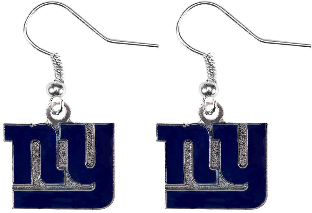 Giants Logo Dangler Earrings Pro Football Hall of Fame