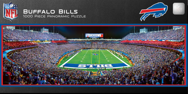 Bills 1000pc Panoramic Puzzle- Endzone