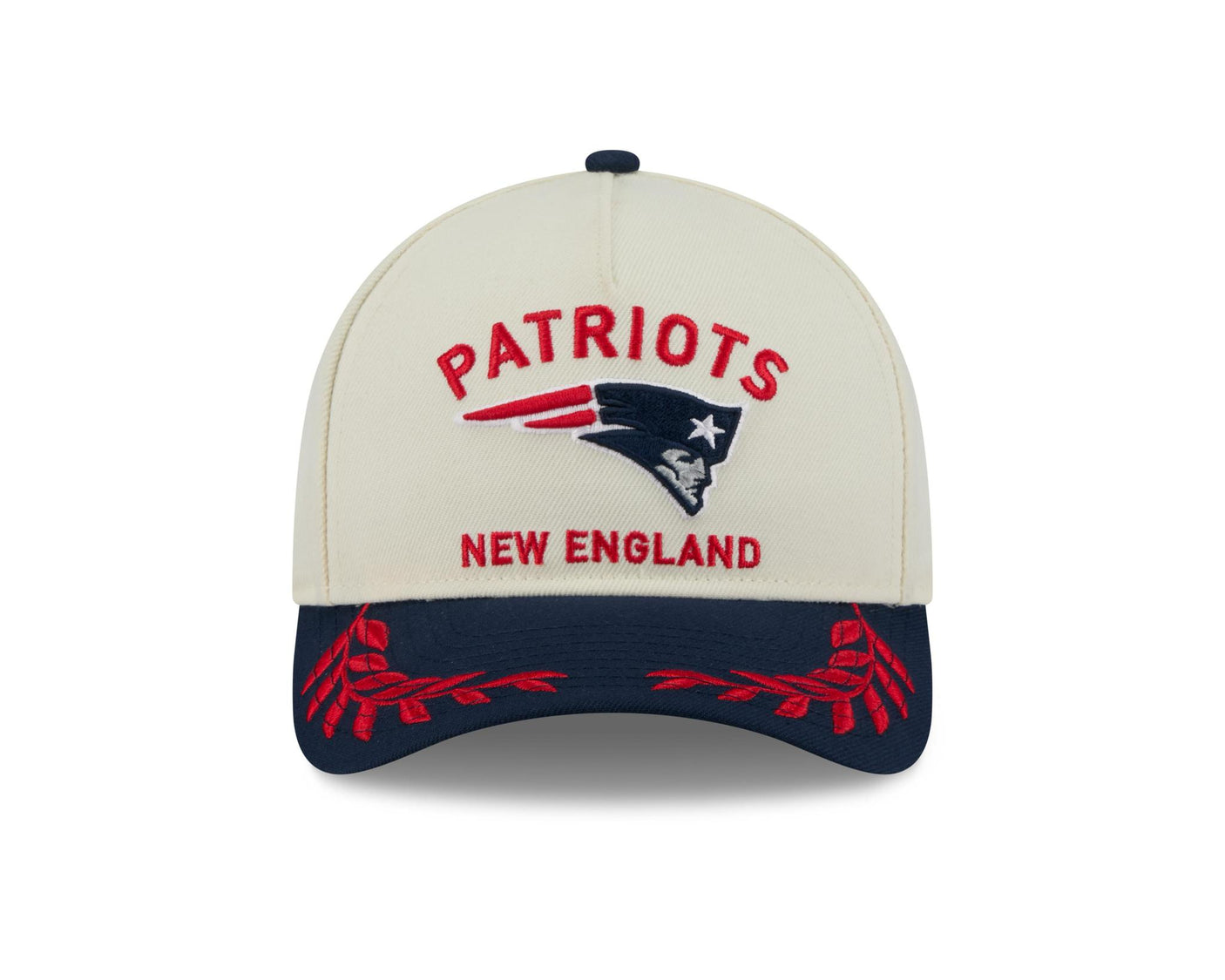 Patriots 2025 New Era 9FORTY Stretch Snap Color Way Draft Hat