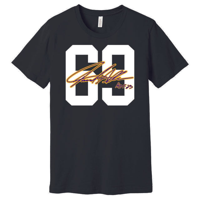 Jared Allen Vikings Class of 2025 Elected Signature T-Shirt