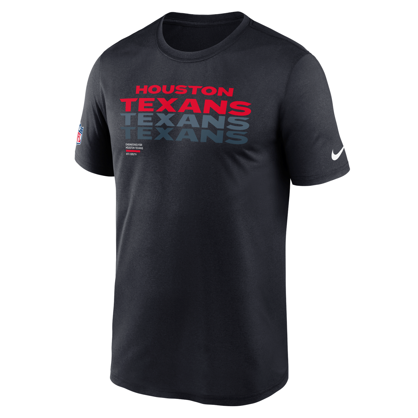 Texans 2025 Nike Men's Sideline Team Issue Legend T-Shirt