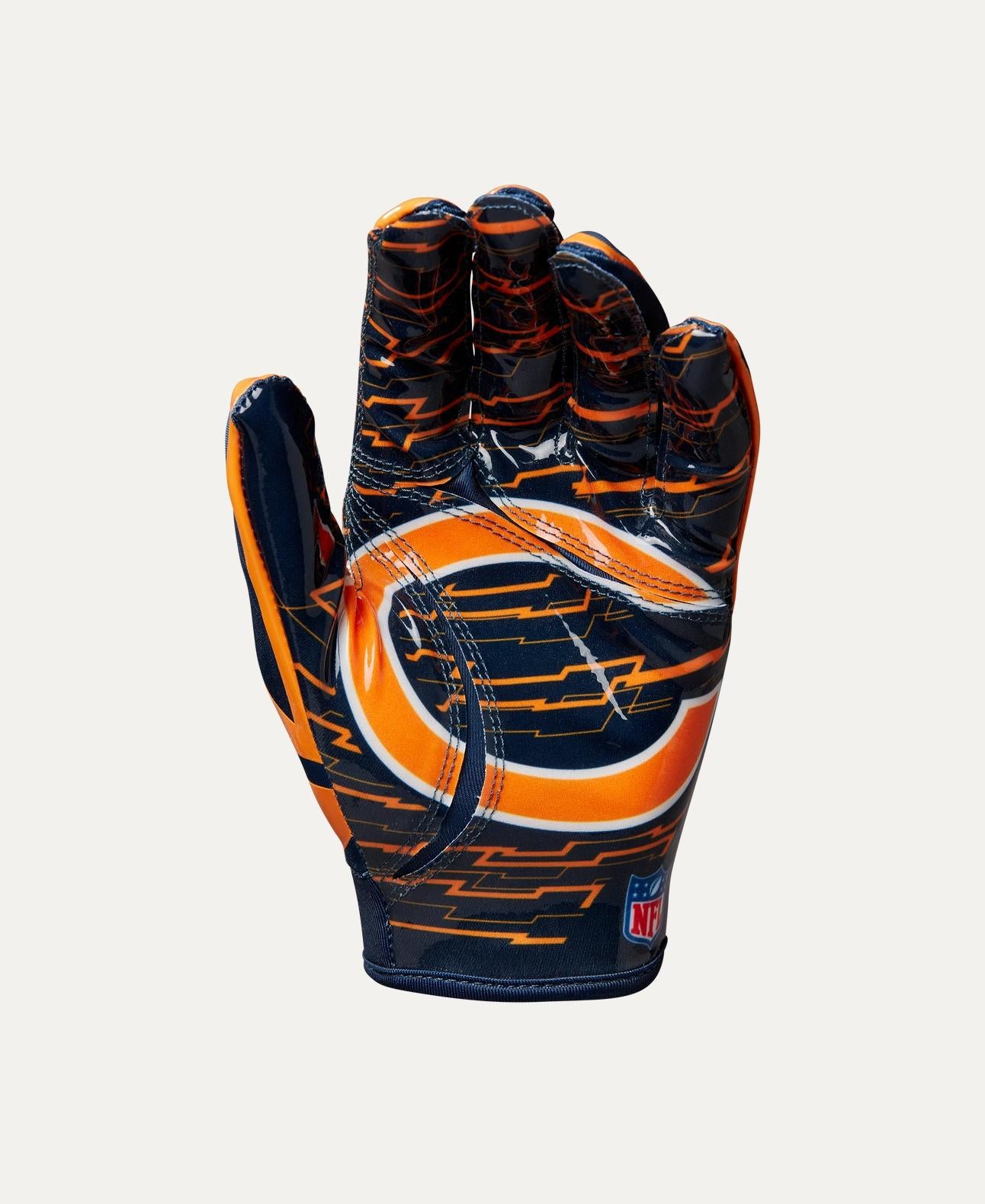 Bears 2025 Wilson Adult NFL Stretch Fit Receivers Gloves