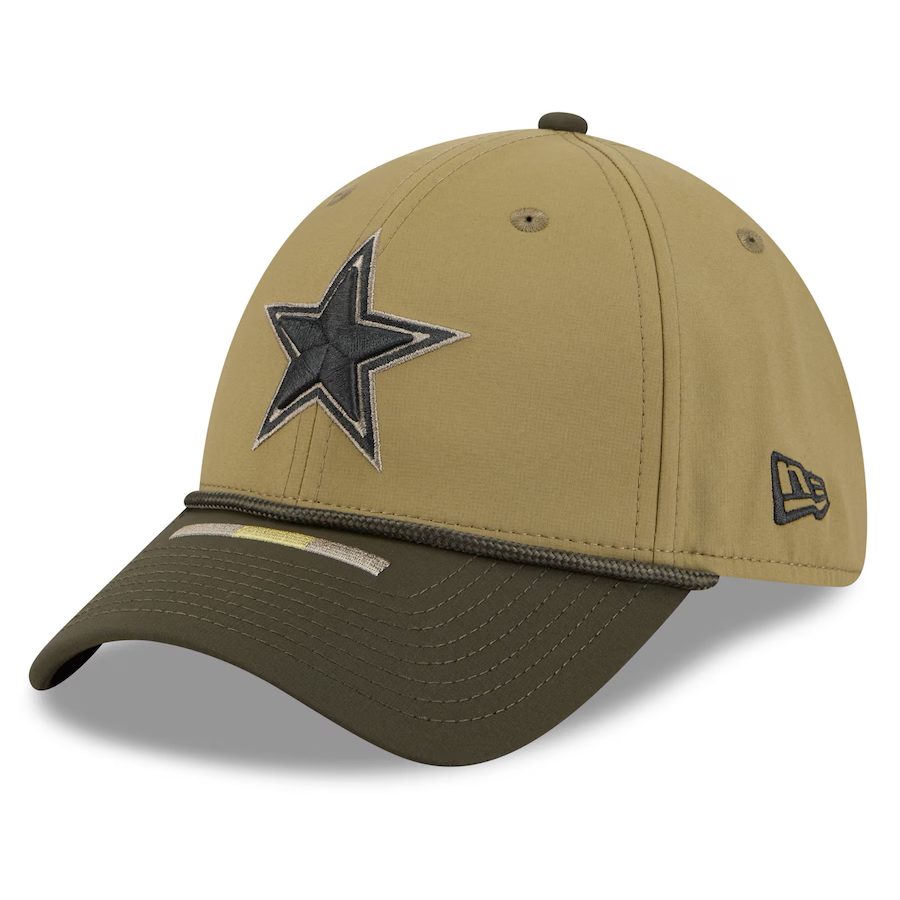 Cowboys 2025 New Era Men's 39THIRTY Salute to Service Hat