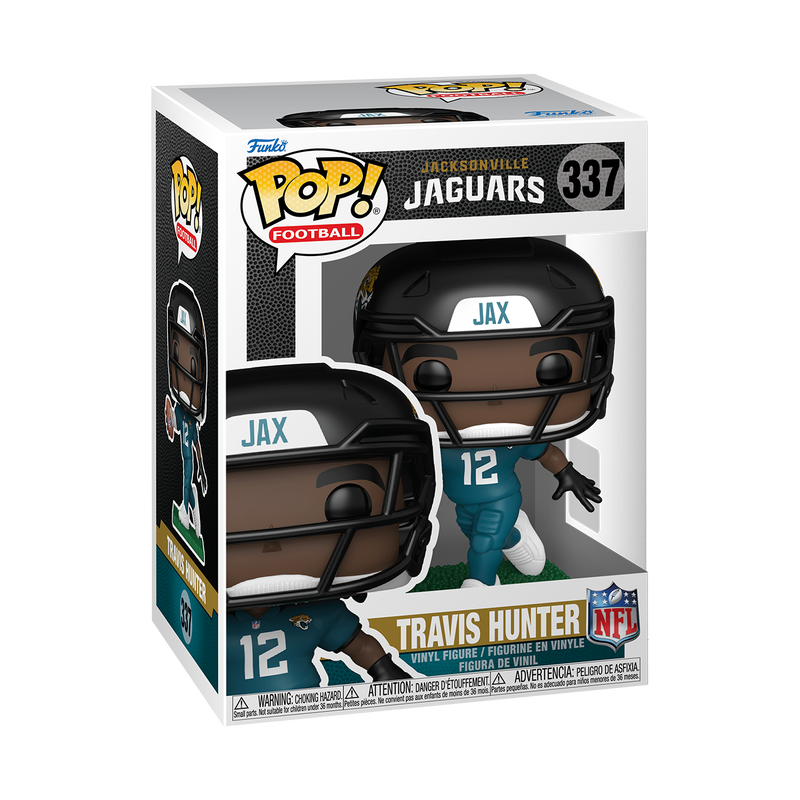 Jaguars Travis Hunter Funko Pop! 337 Pro Football Hall of Fame