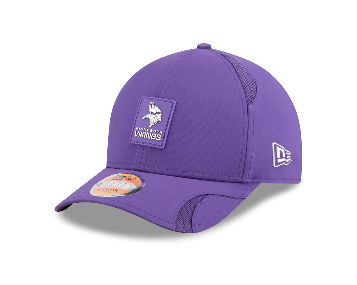 Vikings 2025 New Era Men's 9FORTY Sideline Hat Pro Football Hall of Fame