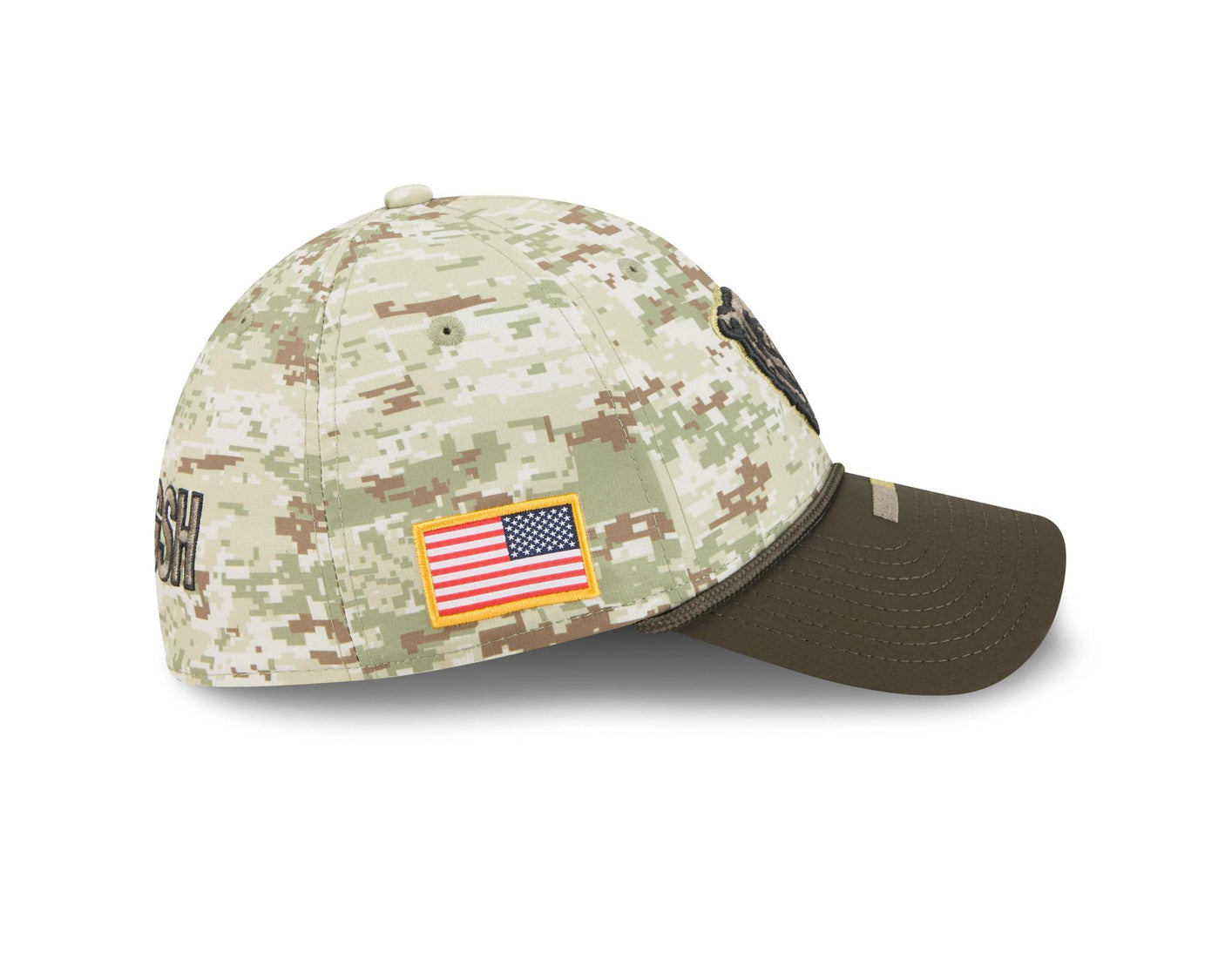 Bears 2025 New Era Men's 39THIRTY Salute to Service Hat
