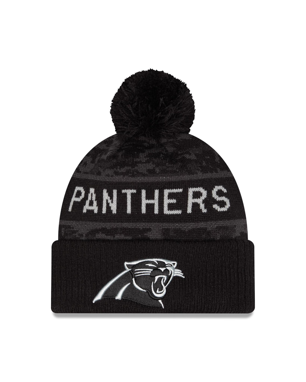 Panthers 2026 New Era Men's Salute to Service Knit Pro Football Hall of Fame