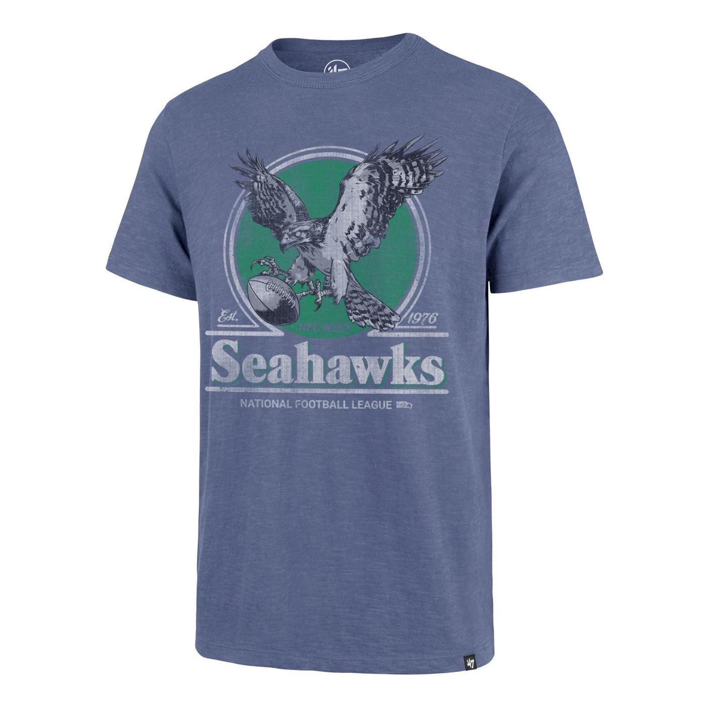 Seahawks 2026 '47 Brand Men's Historic Emblem Mark Scrum T-Shirt