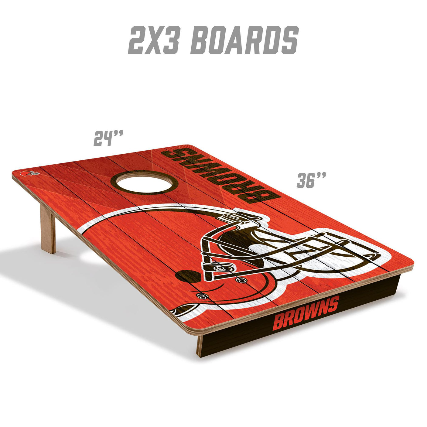 Browns 2’ x 3’ Cornhole Game