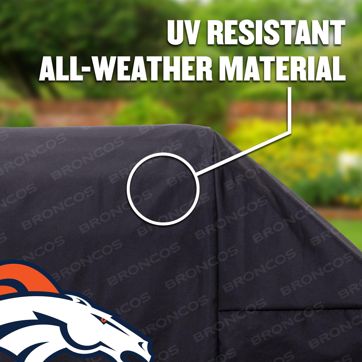 Broncos Heavy Duty Grill Cover