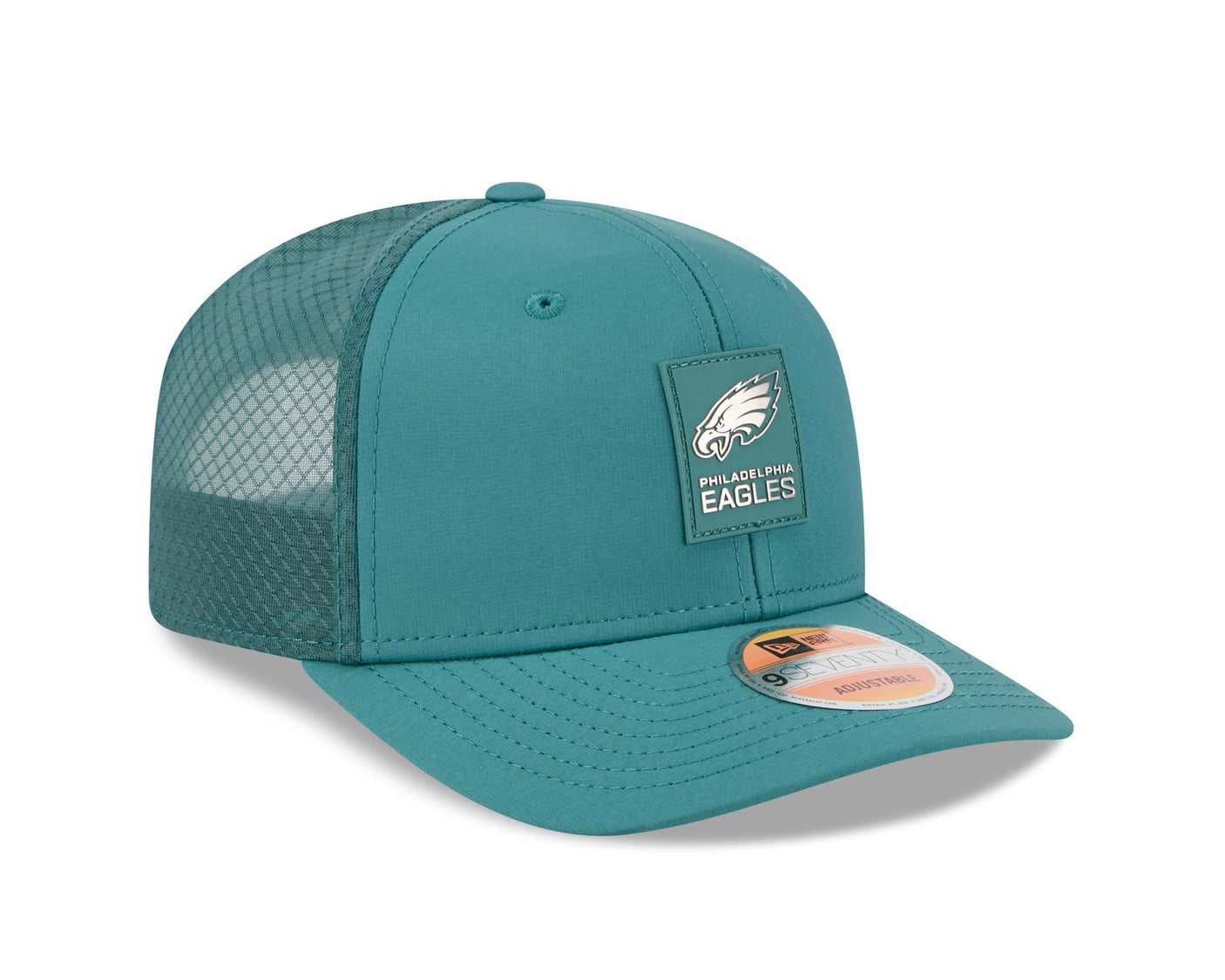Eagles 2025 New Era Men's Dark Green 9SEVENTY Sideline Hat
