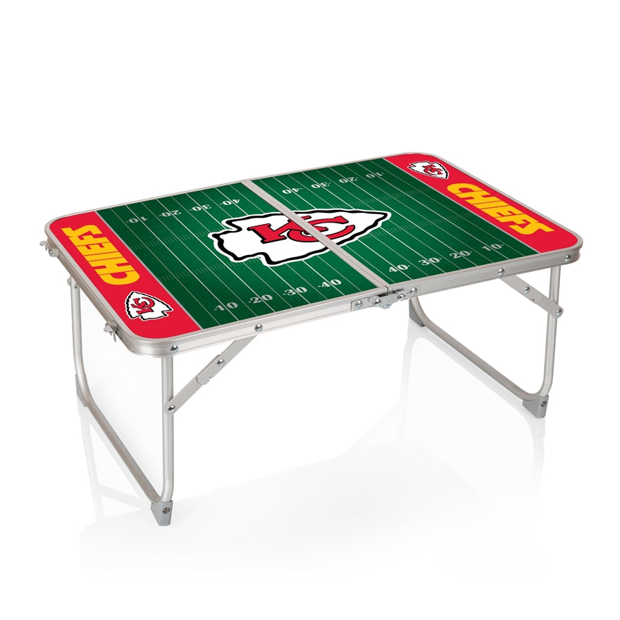 Chiefs Concert Table Mini Portable Table Pro Football Hall of Fame