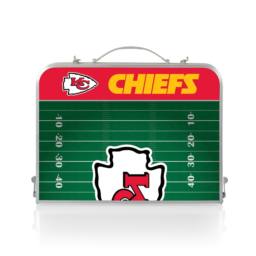 Chiefs Concert Table Mini Portable Table Pro Football Hall of Fame