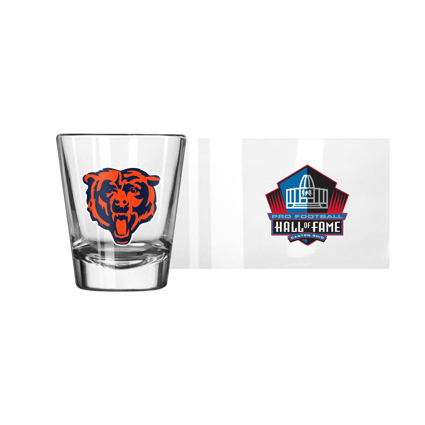 Bears Hall of Fame Shot Glass