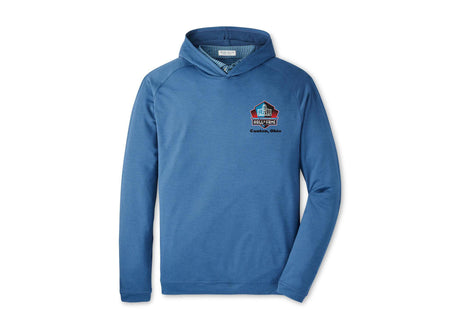 Hall of Fame 2025 Peter Millar Men's Blue Haze Pine Performance Hoodie
