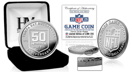 Buccaneers NFL 2025 Coin Toss Silver Coin