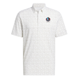 Hall of Fame Adidas White Ultimate365 Micro Argyle Polo
