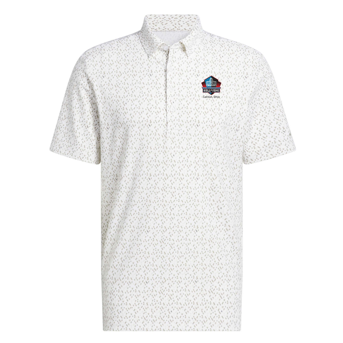 Hall of Fame Adidas White Ultimate365 Micro Argyle Polo